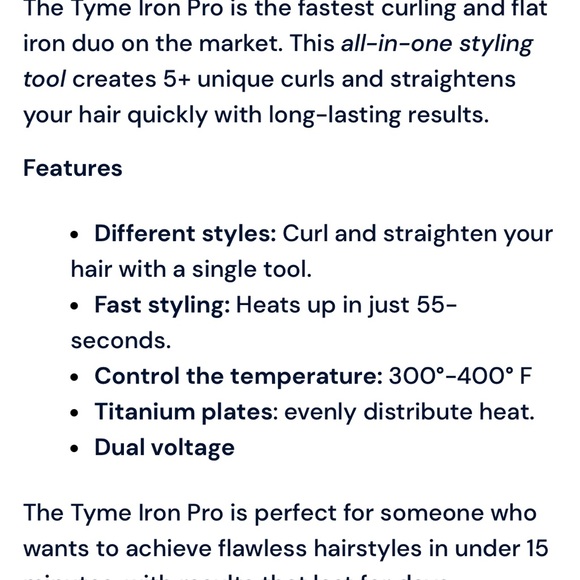 TYME Iron Pro - Picture 6 of 6